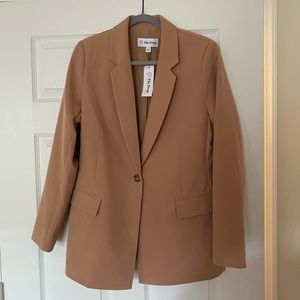 Amazon The Drop Blazer in Praline